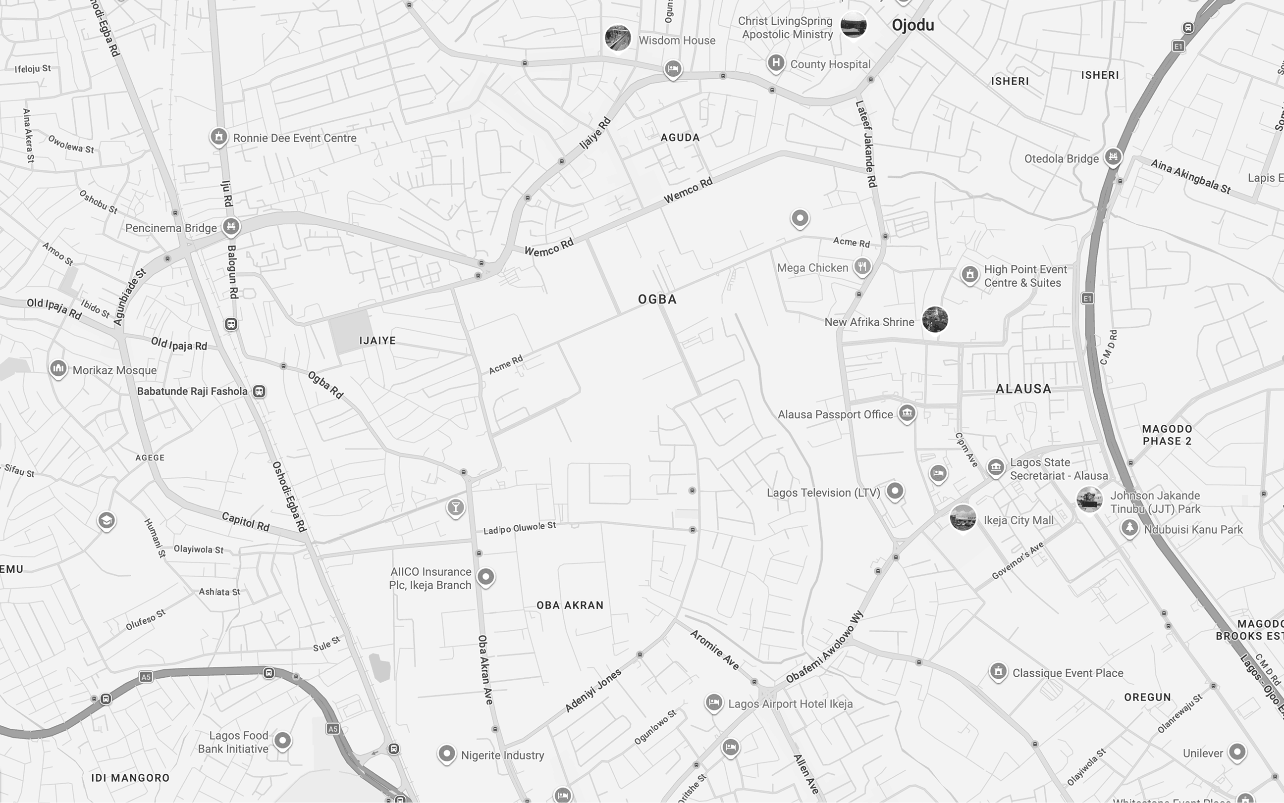 Lekki Map